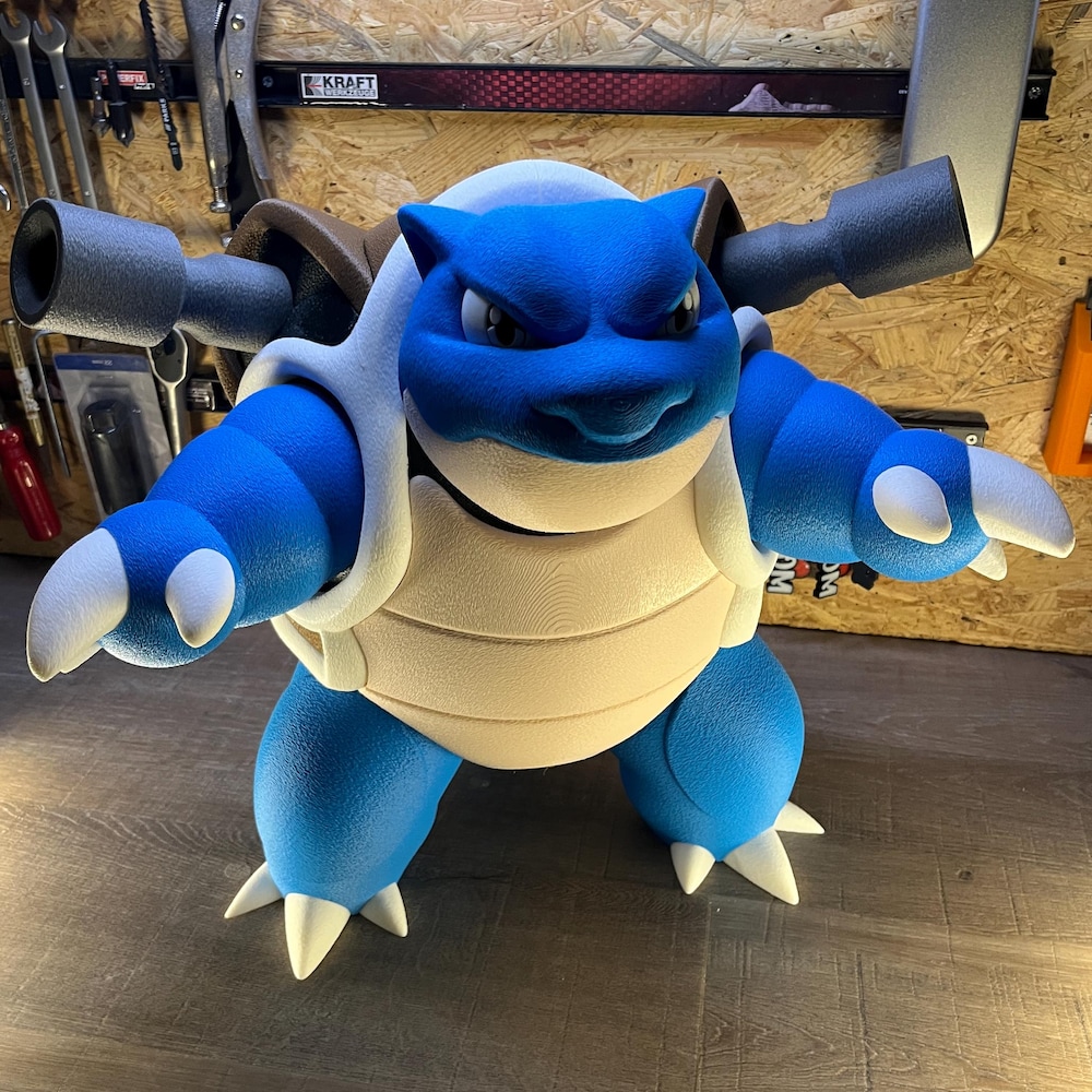 Turtle · 37 cm – Druckbeispiel zum digitalen 3MF-Profil