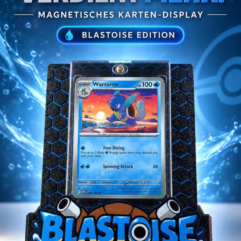 Blastoise TCG-Display