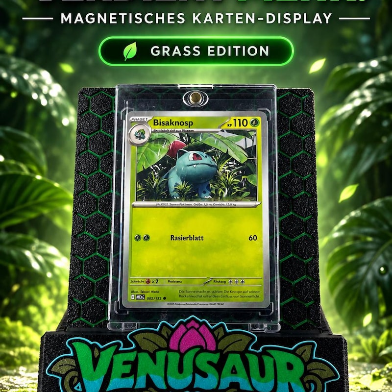 Venusaur TCG-Display